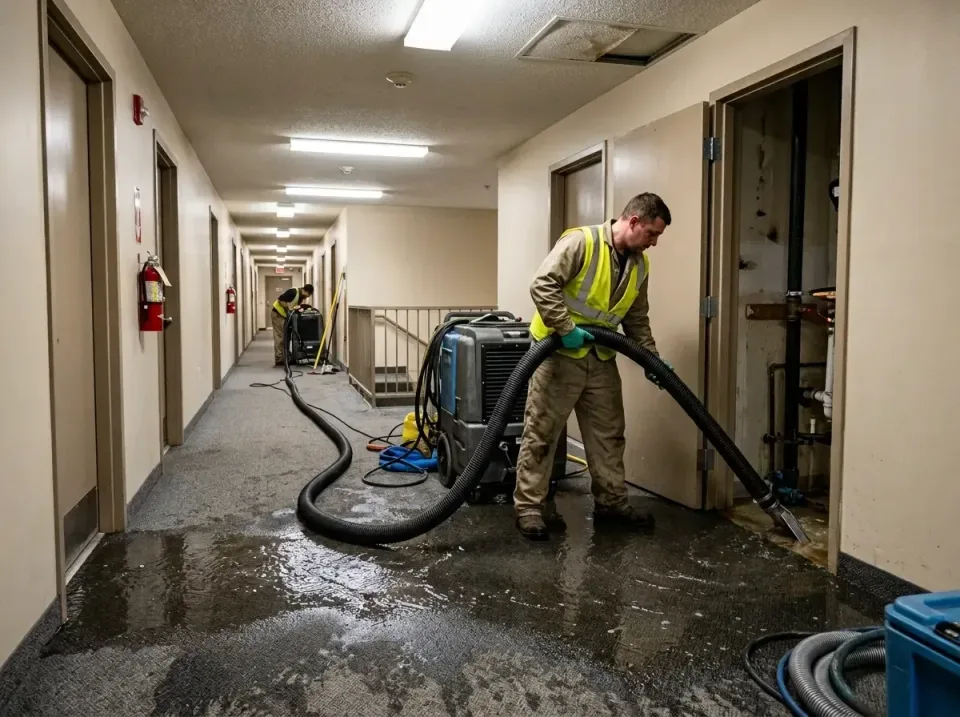 multi-unit-apartment-hallway-f-005 — frequently asked questions, Emergency Burst Pipe Water Extraction & Removal in Yale, MI